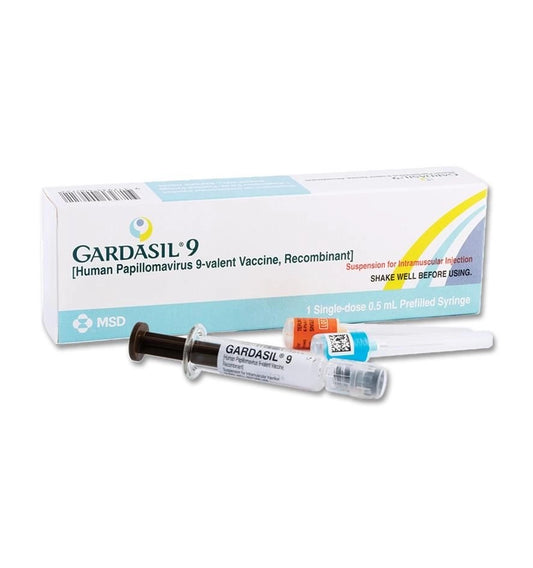 Gardasil 9 HPV Vaccine Against Human Papillomavirus (HPV)